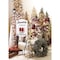 L & L Gerson 3 ft. Slim Incandescent 50 ct Flocked Alpine Christmas Tree 2496380 - alternate 3